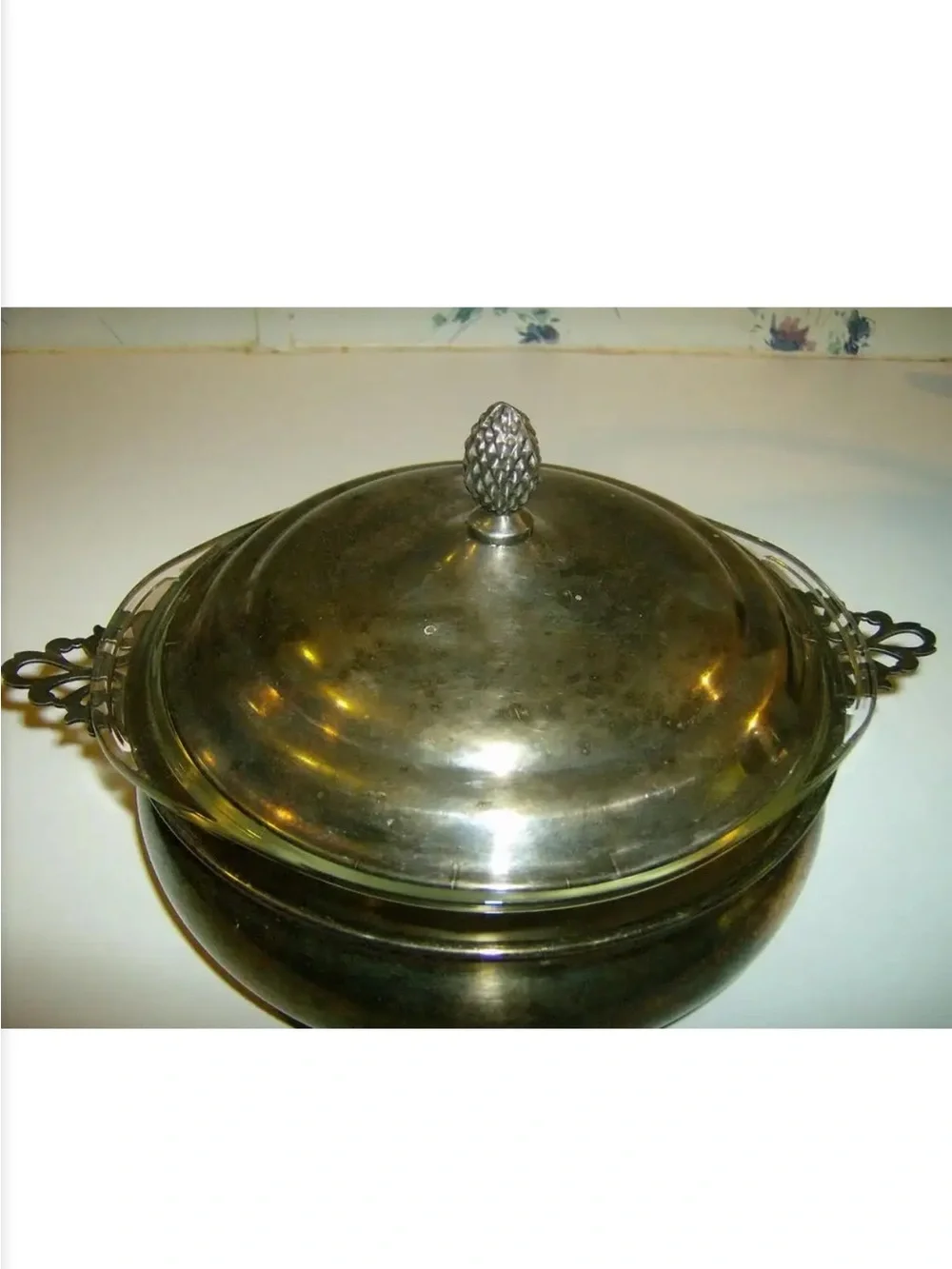 Sheffield Silver Co. ~ Covered Casserole ~ Made is U.S.A. - Silver